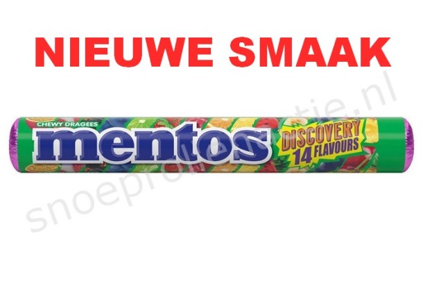 Mentos Discovery 14 flavours 37,5gr. 3pck.