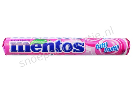 Mentos Tutti-Frutti 29gr. 14 Rollen